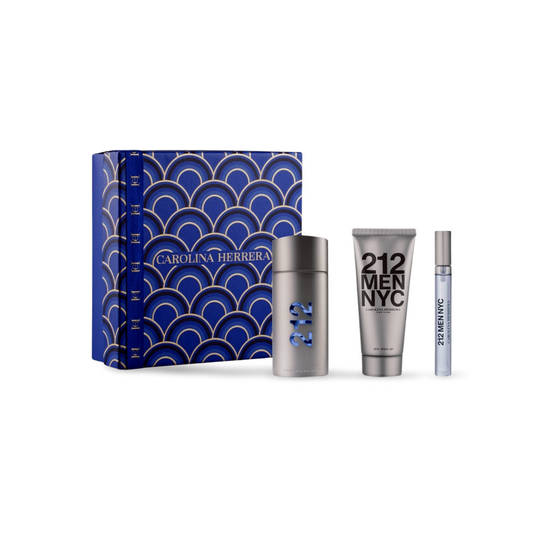 Perfume Carolina Herrera 212 Men NYC Set (EDT100ml+10ml+Aftershave100ml)