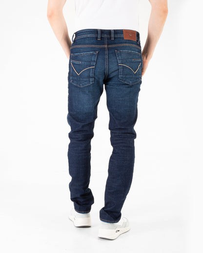 Jean Hombre Oxford 011878 Slim Azul Medio