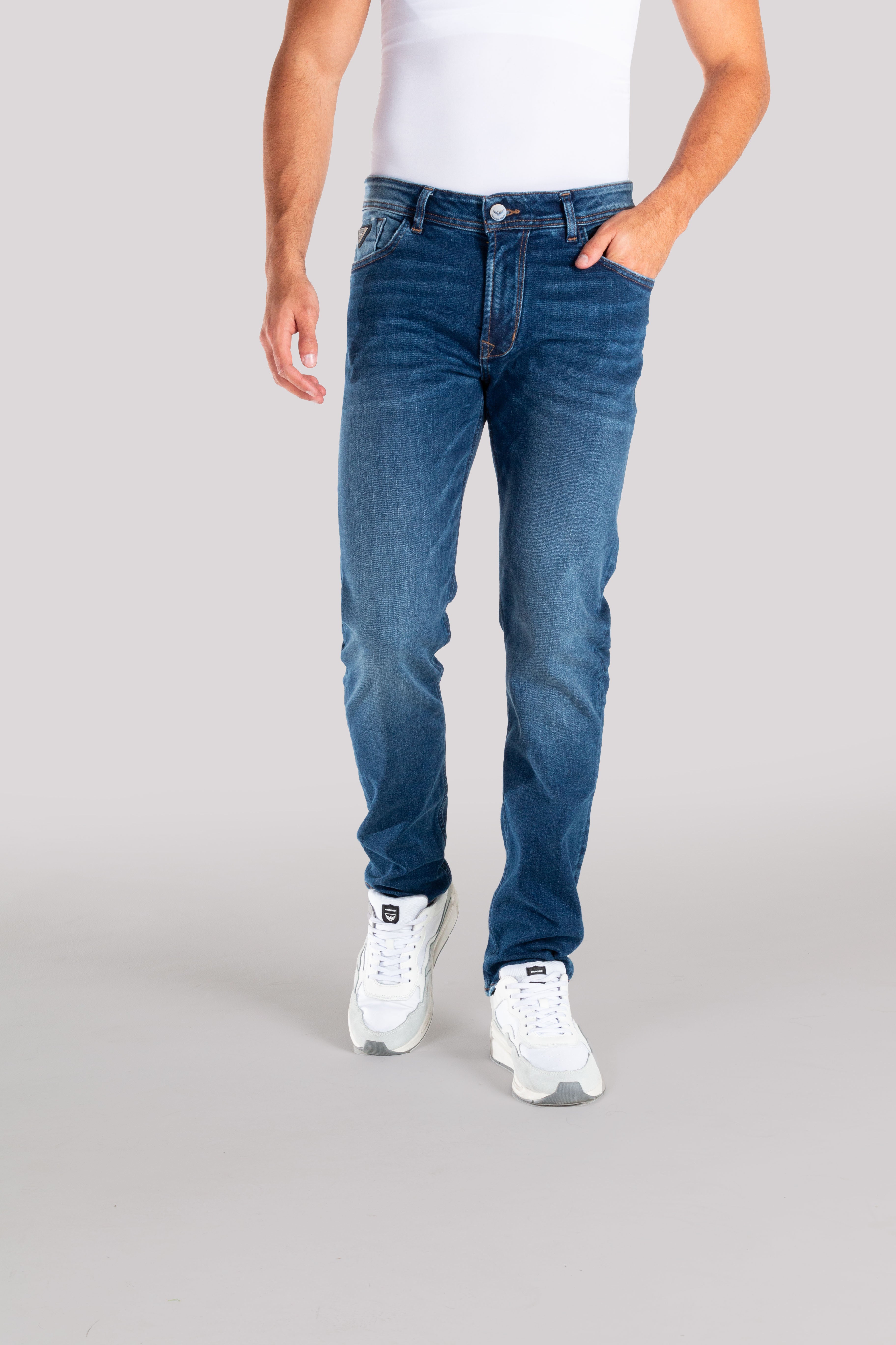 Jean Hombre Oxford 011969 Comfort Azul Medio