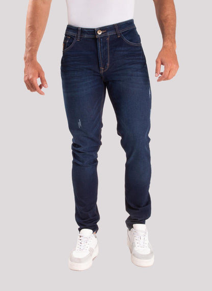 Jean Hombre Oxford 012000 Slim Azul