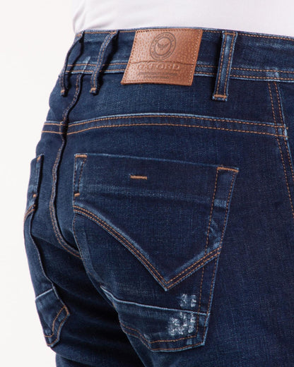 Jean Hombre Oxford 012000 Slim Azul