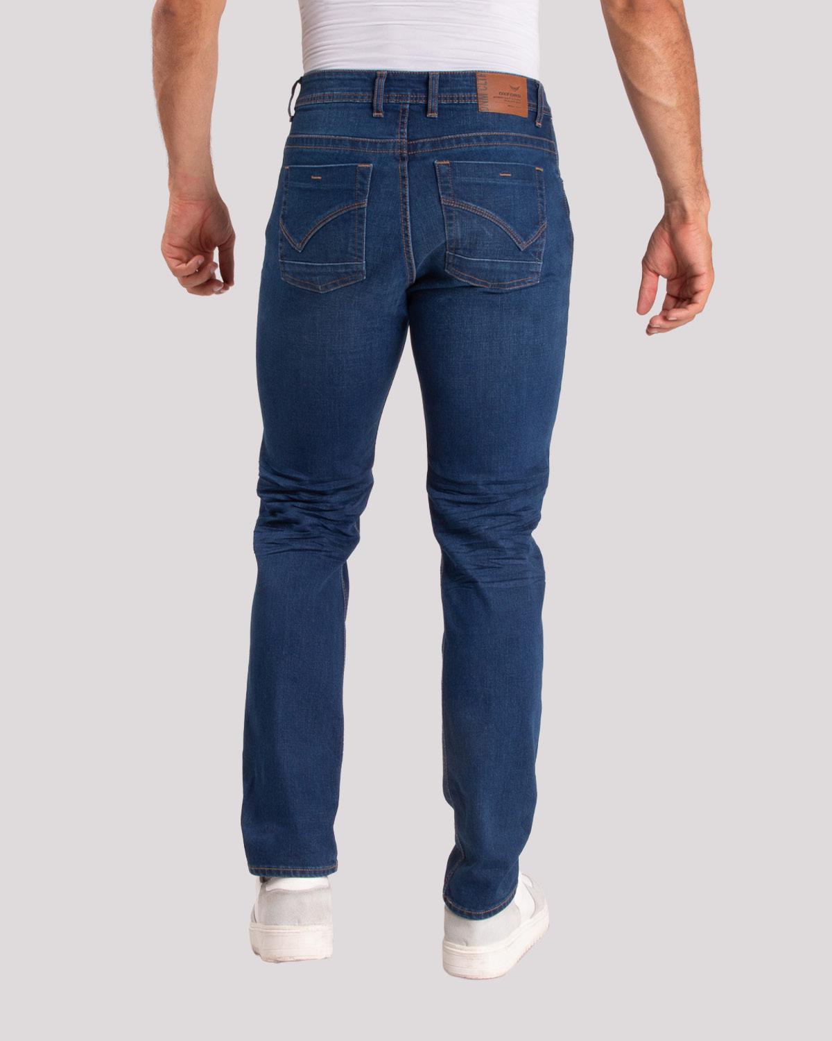 Jean Hombre Oxford 012013 Comfort Azul Medio