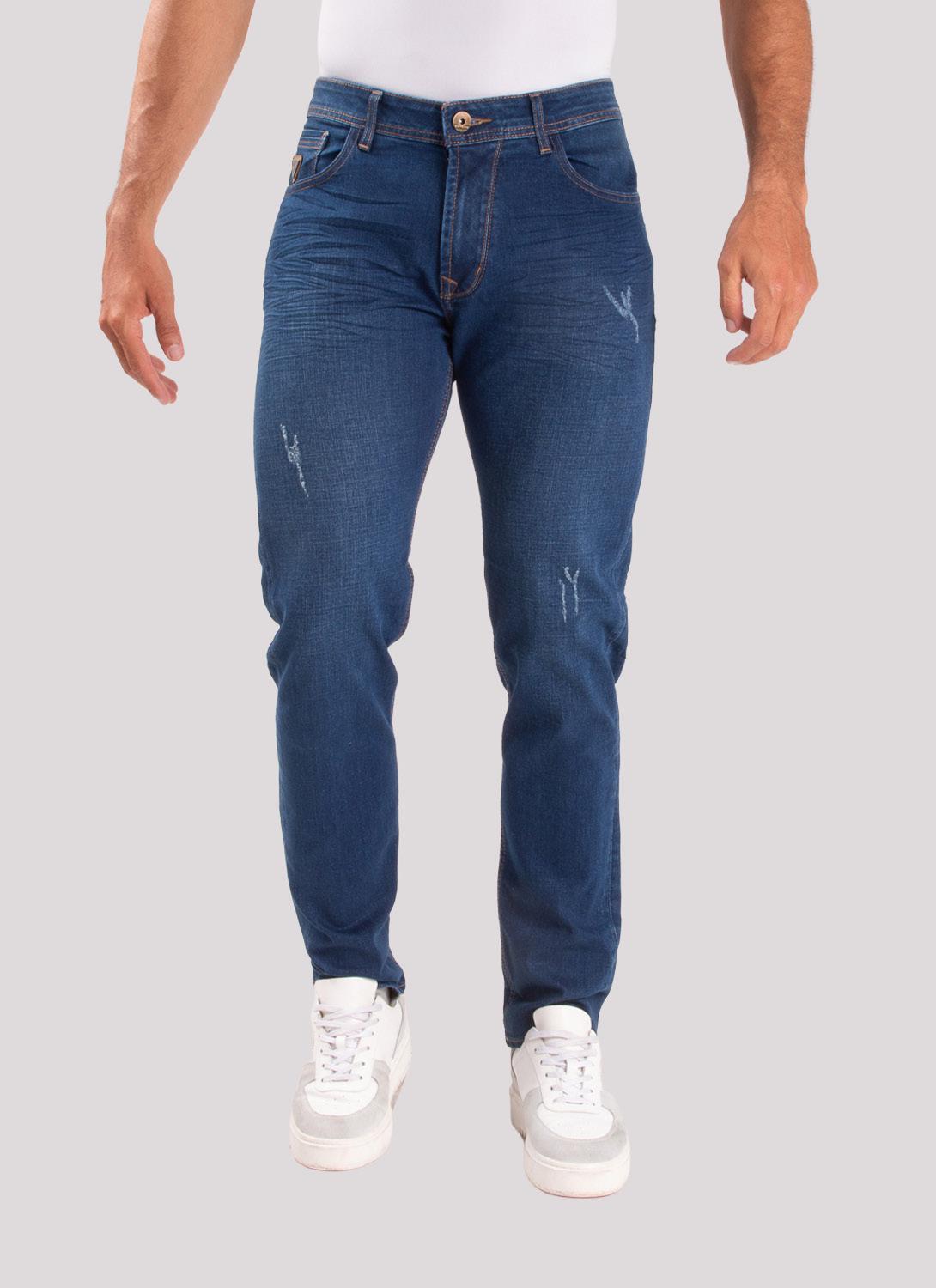 Jean Hombre Oxford 012013 Comfort Azul Medio