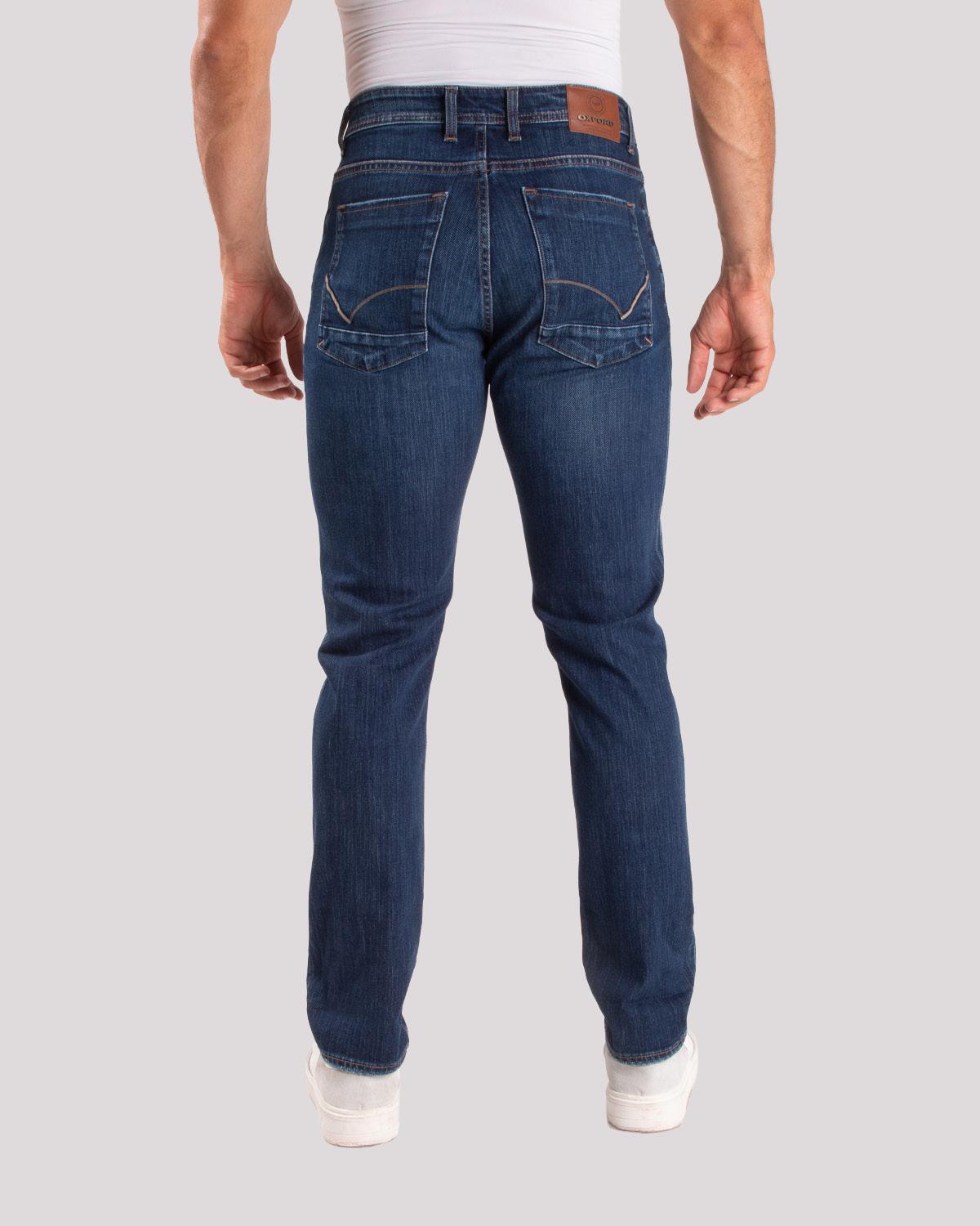 Jean Hombre Oxford 012026 Comfort Azul Medio