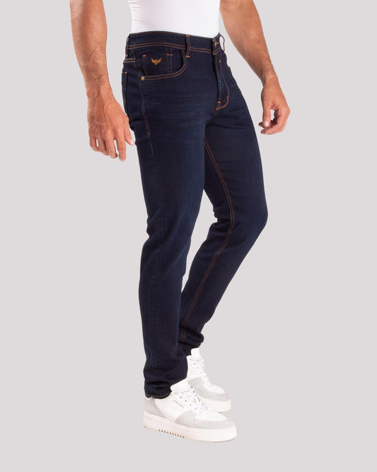 Jean Hombre Oxford 012029 Comfort Azul Oscuro