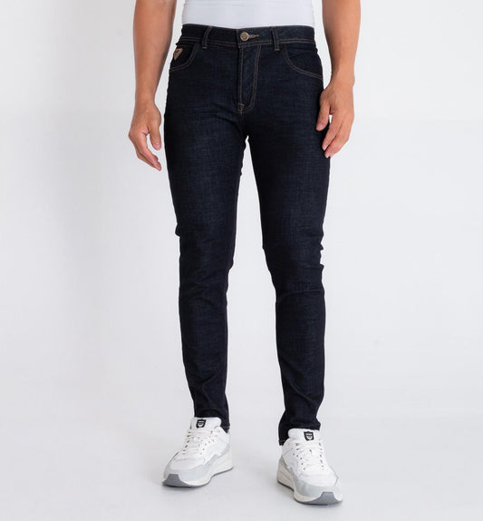 Jean Hombre Oxford 012055 Linea Slim Fit Azul Oscuro