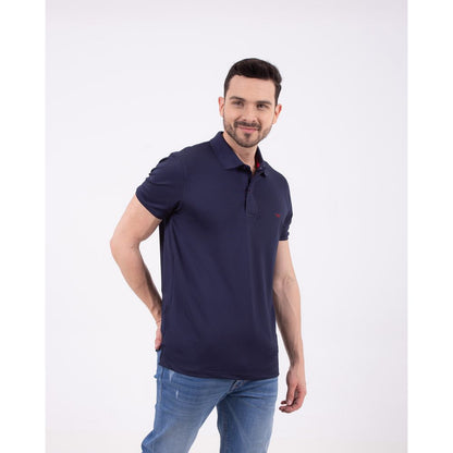 Camiseta Polo Oxford 021942 Azul Oscuro