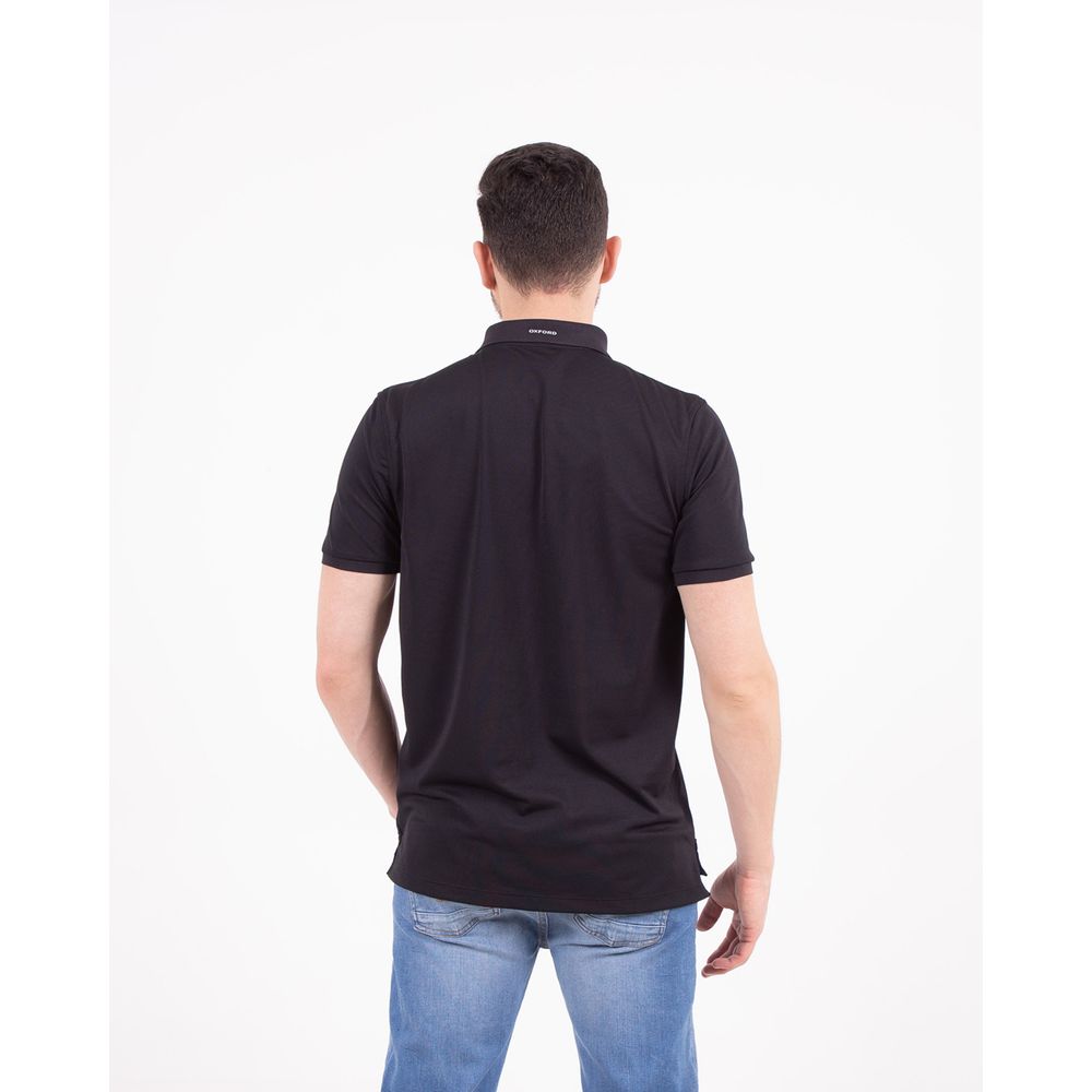 Camiseta Polo Oxford 021944 Negro