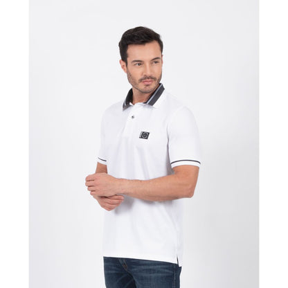Camiseta Polo Oxford 022047 Blanco