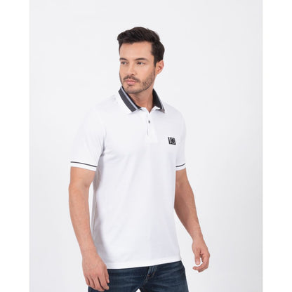 Camiseta Polo Oxford 022047 Blanco