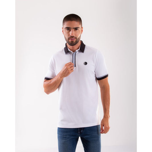 Camiseta Polo Oxford 022240 Blanco