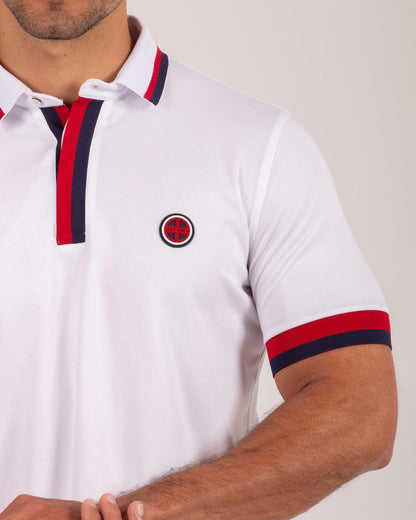 Camiseta Polo Oxford 022412 Blanco