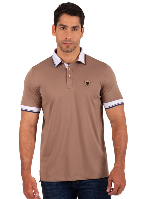 Camiseta Polo Oxford 022489 Kaqui