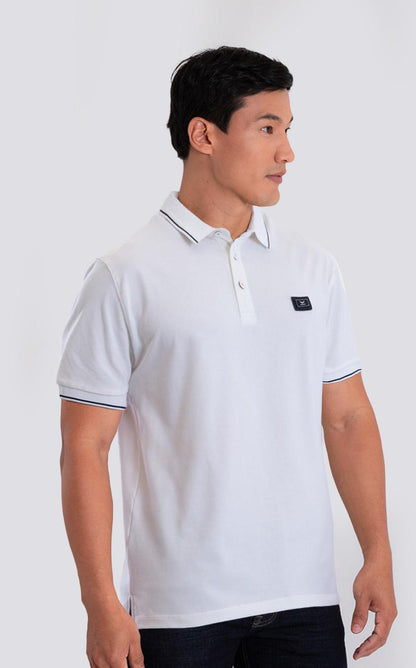 Camiseta Polo Oxford 022997 Blanco