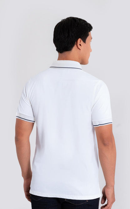 Camiseta Polo Oxford 022997 Blanco