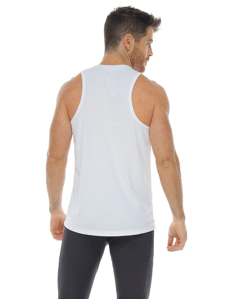 Racketball Camiseta Esqueleto Hombre 03061 Blanco