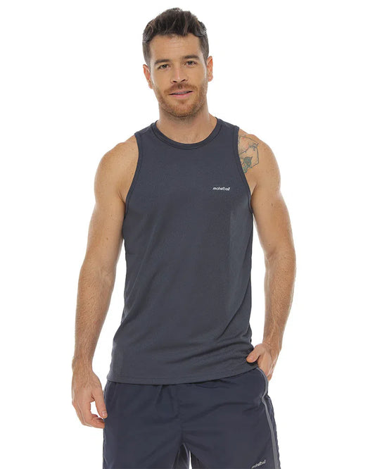 Racketball Camiseta Esqueleto Hombre 03061 Gris Oscuro