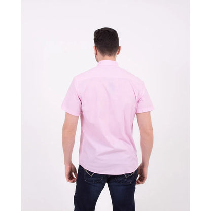 Camisa Manga Corta Oxford 032314 Rosado