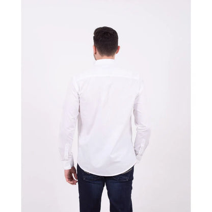 Camisa Manga Larga Oxford 032399 Blanco