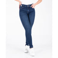 Jean Dama Oxford 041243 Tiro Medio Azul Oscuro