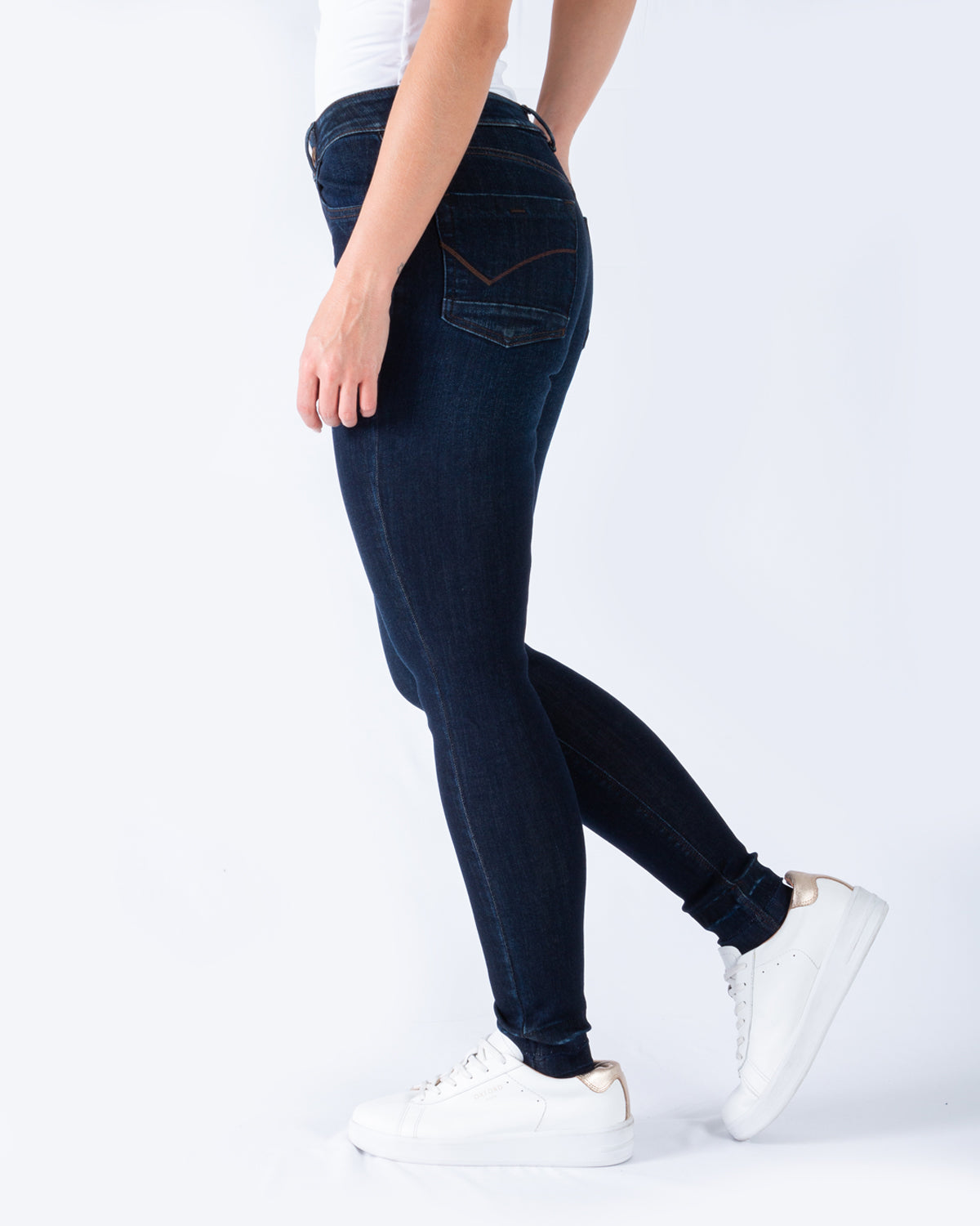 Jean Dama Oxford 041297 Azul Oscuro