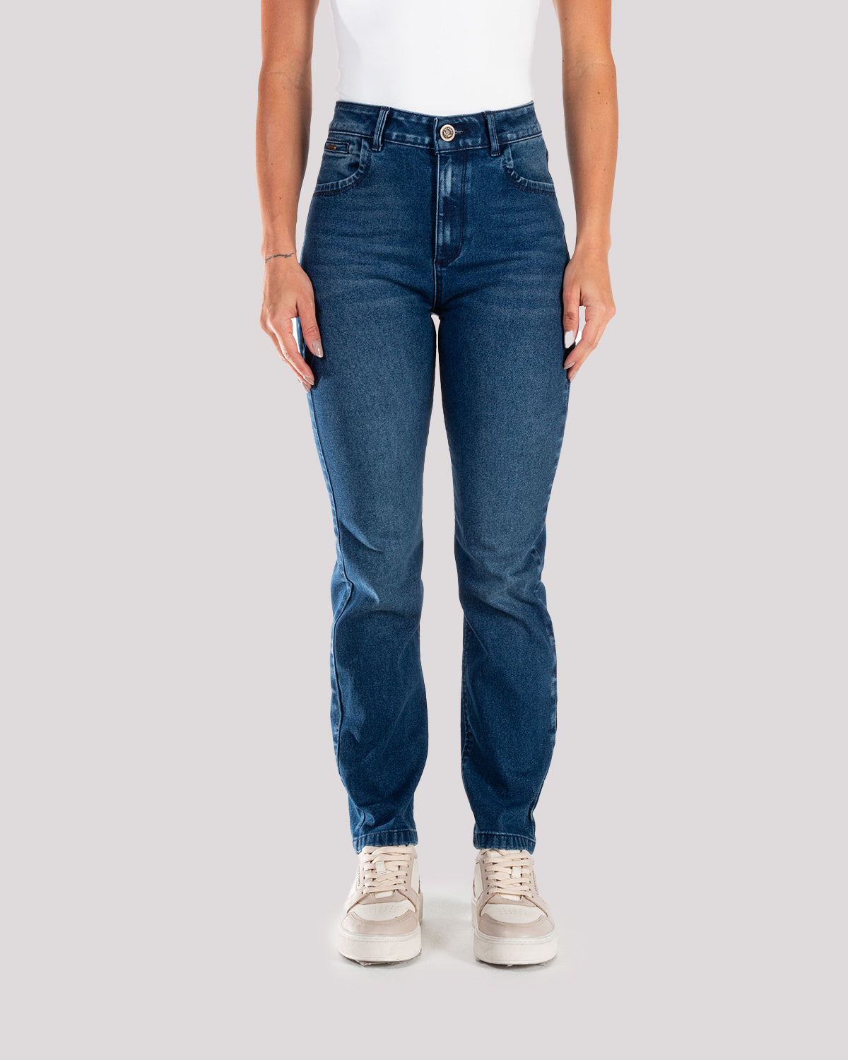 Jean Dama Oxford 041406 Azul Medio