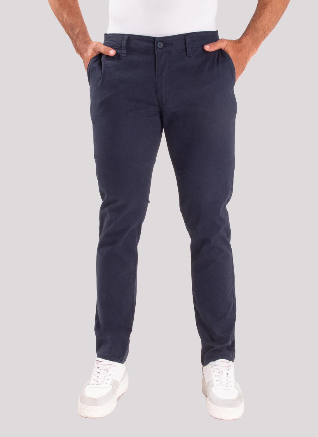 Pantalon Hombre Oxford 060737 Azul Oscuro