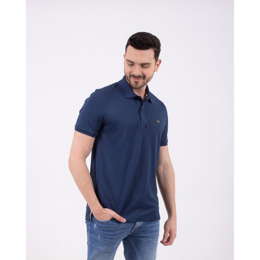 Camiseta Polo Oxford 021946 Azul Petroleo
