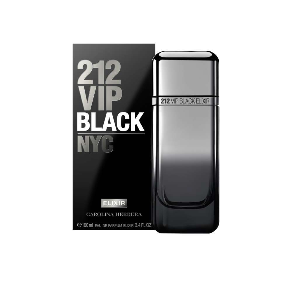 Perfume Carolina Herrera 212 Vip Black Exilir 100 ml EDP