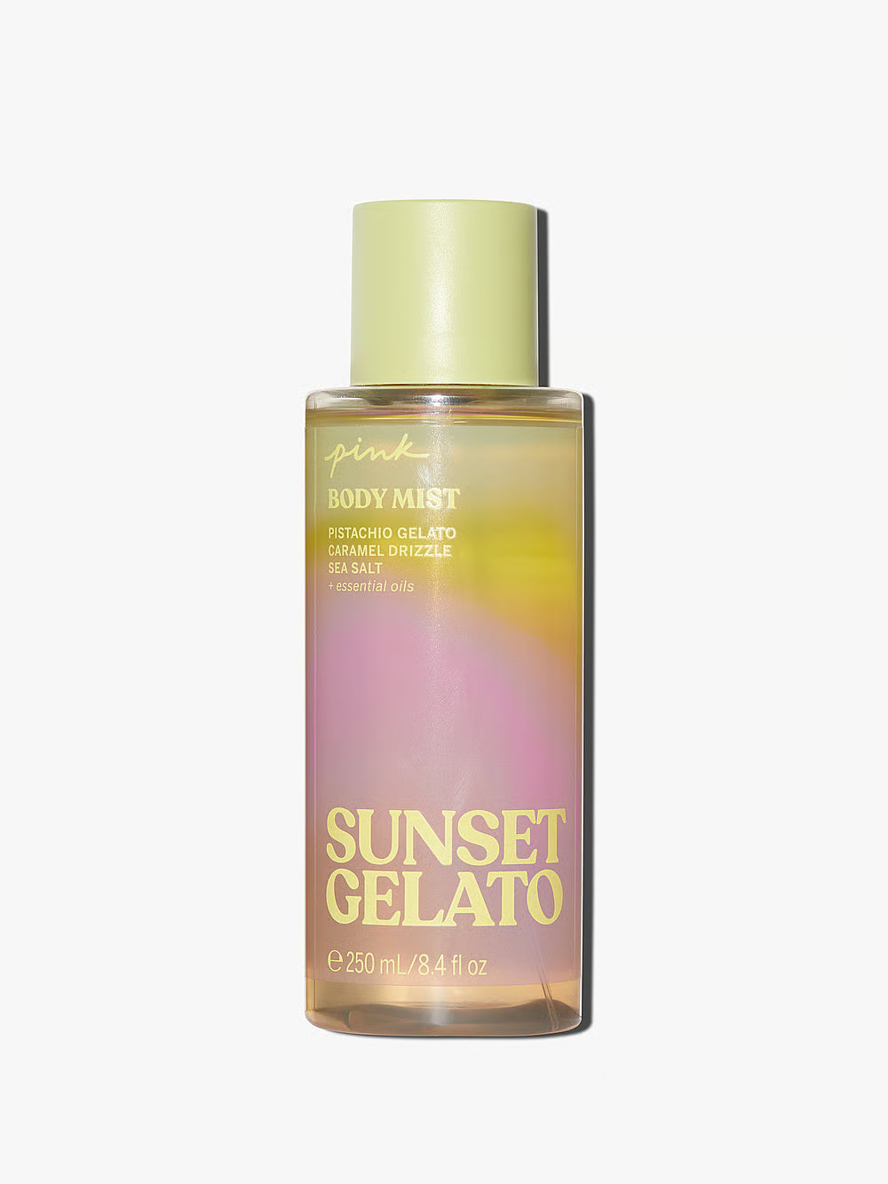 Body Mist Pink Victoria's Secret Sunset Gelato 250 ml