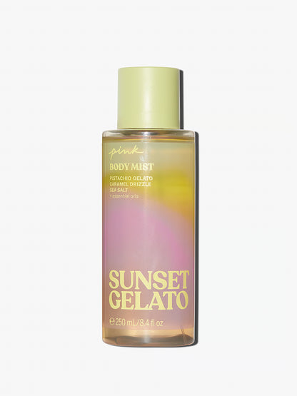 Body Mist Pink Victoria's Secret Sunset Gelato 250 ml