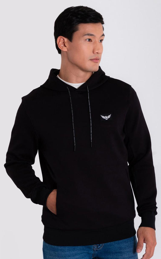 Buzo Capota Hombre Oxford 118124 Negro