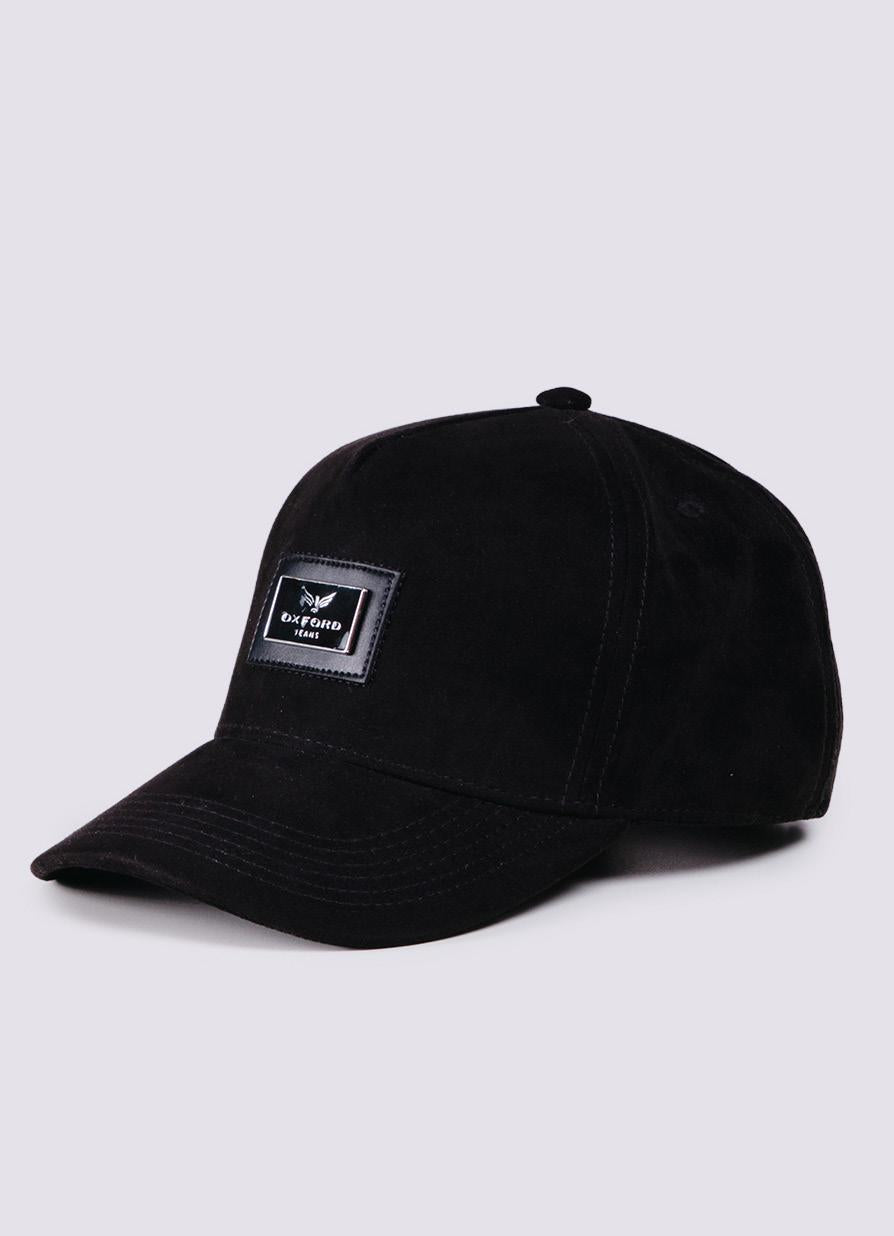 Gorra Oxford 125525 Negro Con Aplique