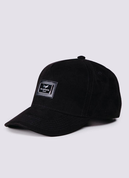 Gorra Oxford 125525 Negro Con Aplique