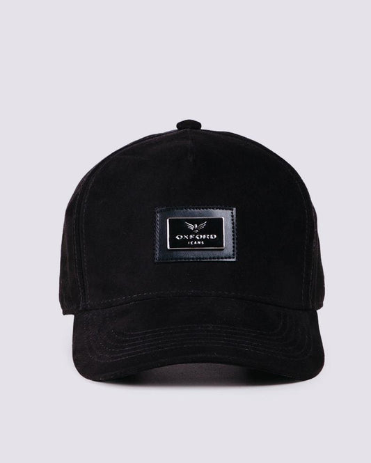 Gorra Oxford 125525 Negro Con Aplique