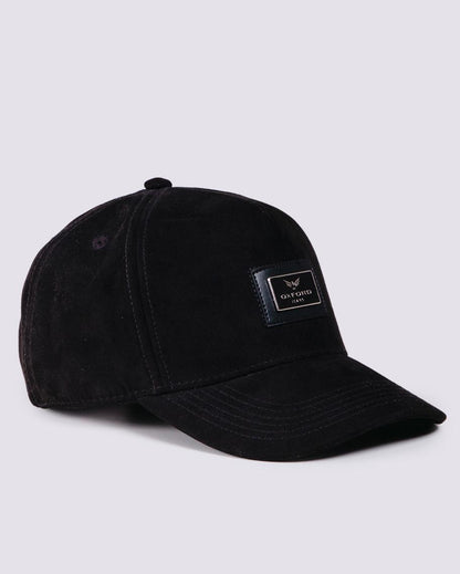 Gorra Oxford 125525 Negro Con Aplique