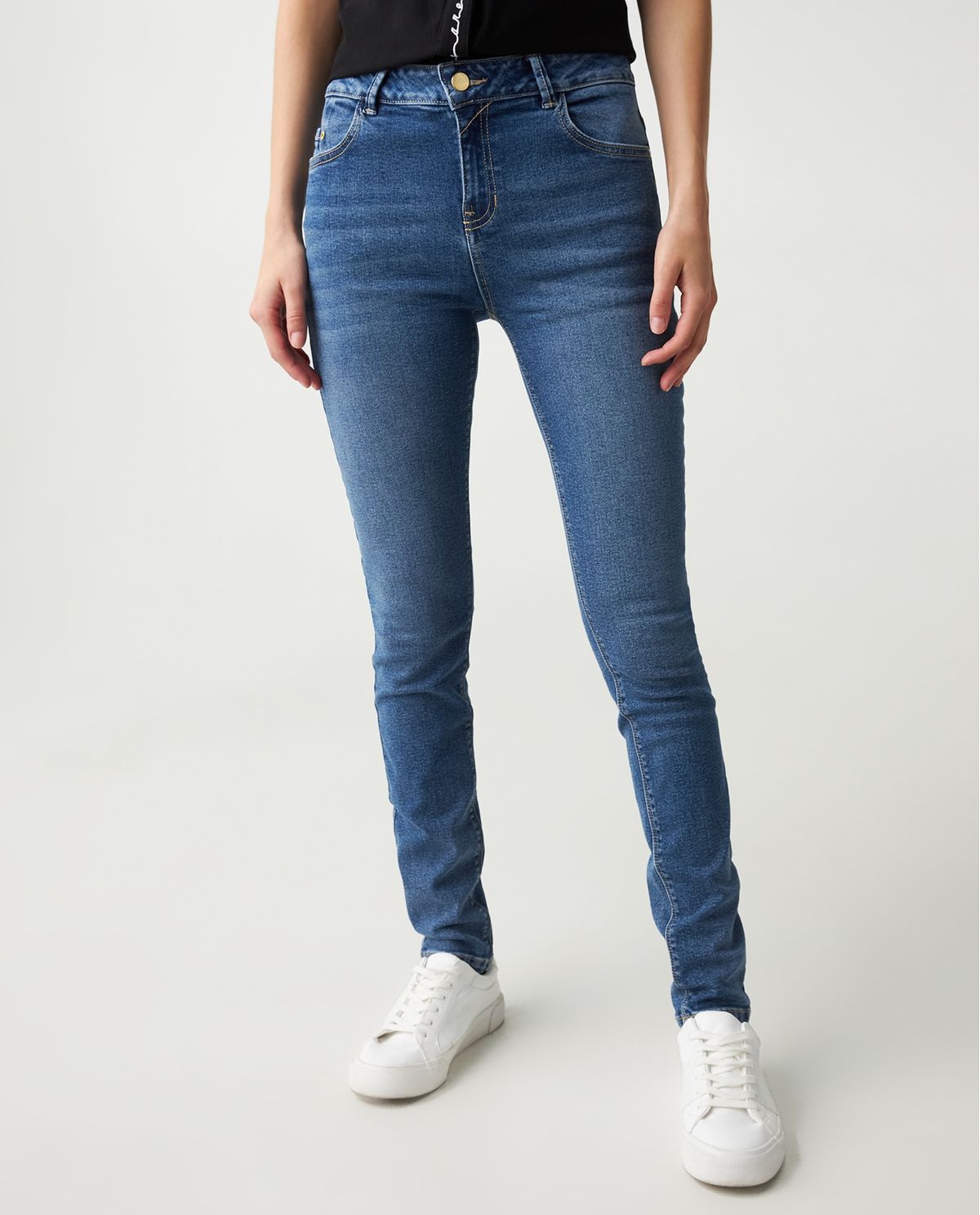 Jean Dama Esprit 979D010 Skinny Azul Rivera Medio