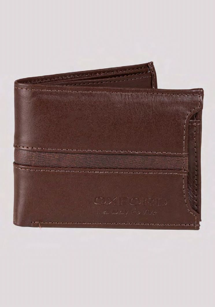Billetera Hombre Oxford 133041 Cafe