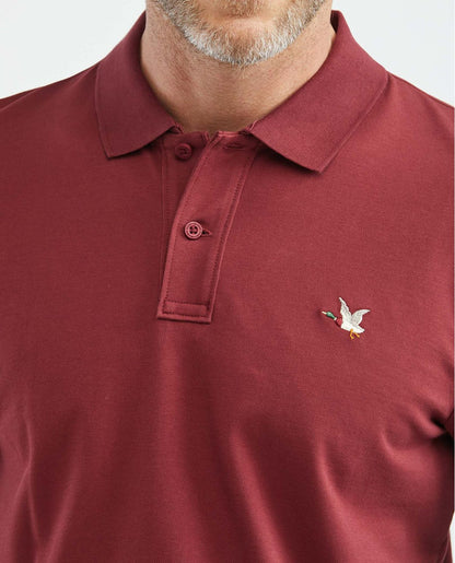 Camiseta Polo Chevignon 609D001 Slim Fit Vino Tinto