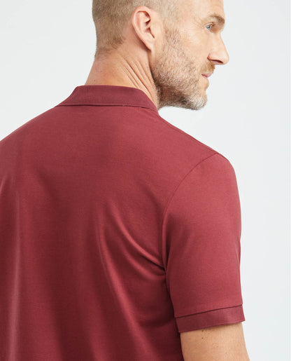 Camiseta Polo Chevignon 609D001 Slim Fit Vino Tinto