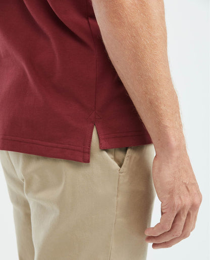 Camiseta Polo Chevignon 609D001 Slim Fit Vino Tinto