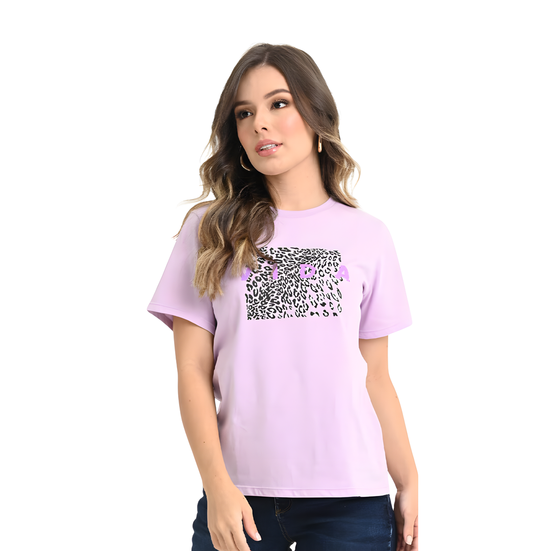 Camiseta Dama Ragstyle Pf31122137 Lila