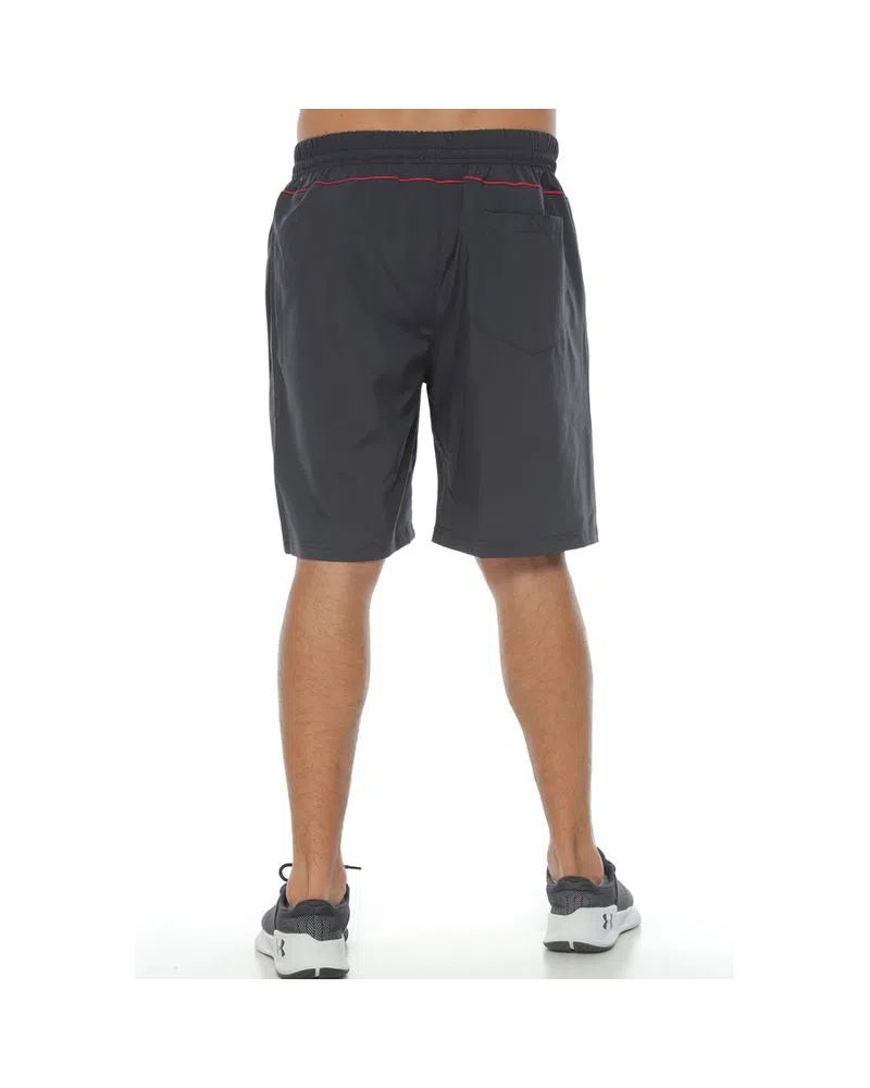 Racketball Pantaloneta Basica Vivos Hombre 20468 Gris Oscuro