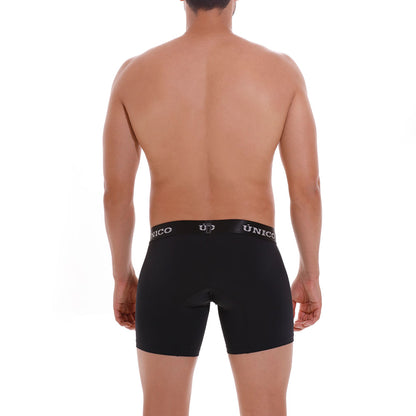 Boxer Unico Clasico Intenso M22 Medio Microfibra Negro