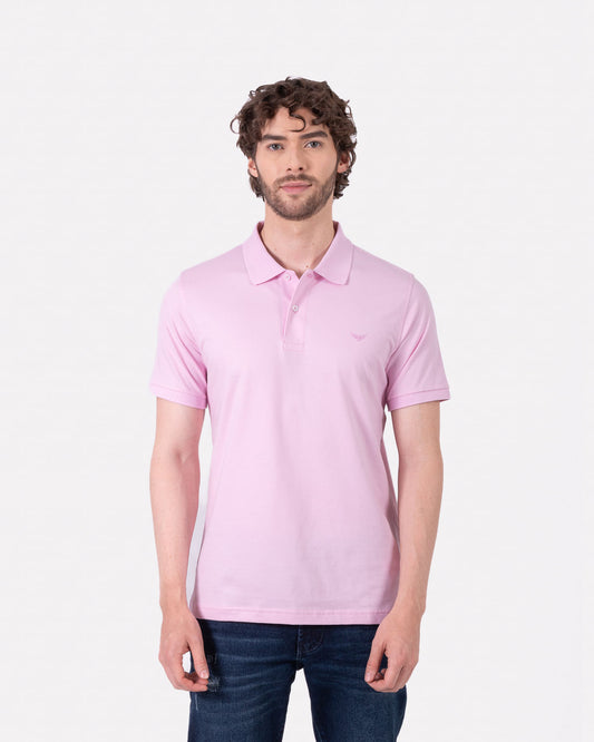 Camiseta Polo Oxford 022145 Rosado