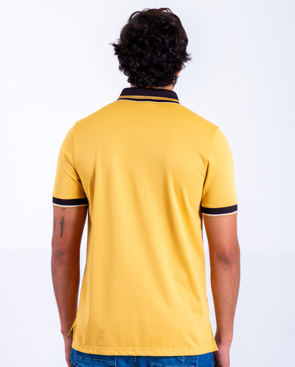 Camiseta Polo Oxford 022572 Ocre