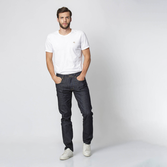 Jean Hombre Chevignon 3308003 Straight Fit Azul Oscuro