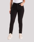 Jean Dama Oxford 041427 Tiro Alto Negro