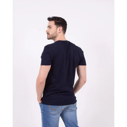 Camiseta Cuello Redondo Oxford 333444 Navy