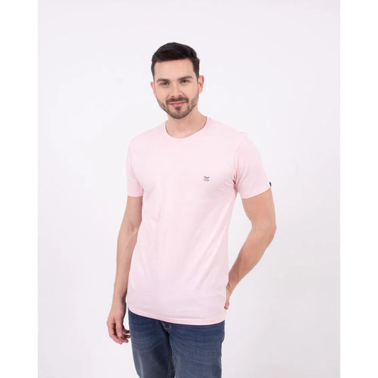 Camiseta Cuello Redondo Oxford 333461 Rosado